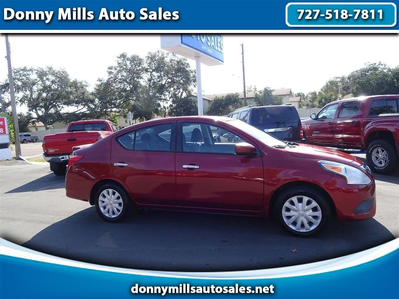 Nissan Versa Sedan SV CVT 2017