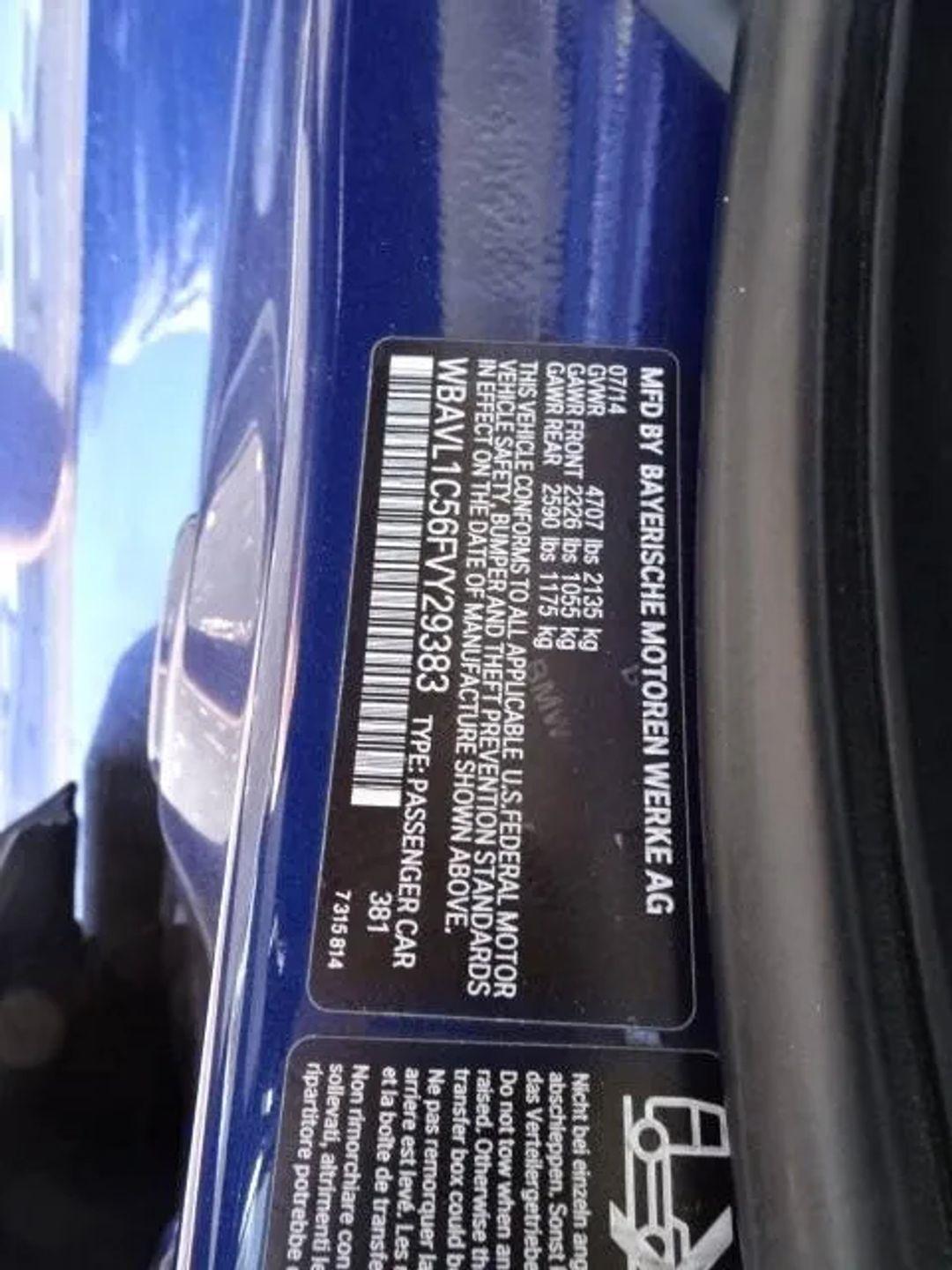 BMW X1 AWD 4dr xDrive28i 2015