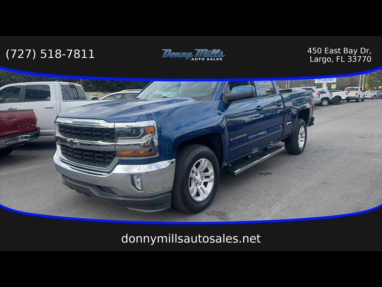 2017 Chevrolet Silverado 1500 2WD Double Cab 143.5" LT w/1LT