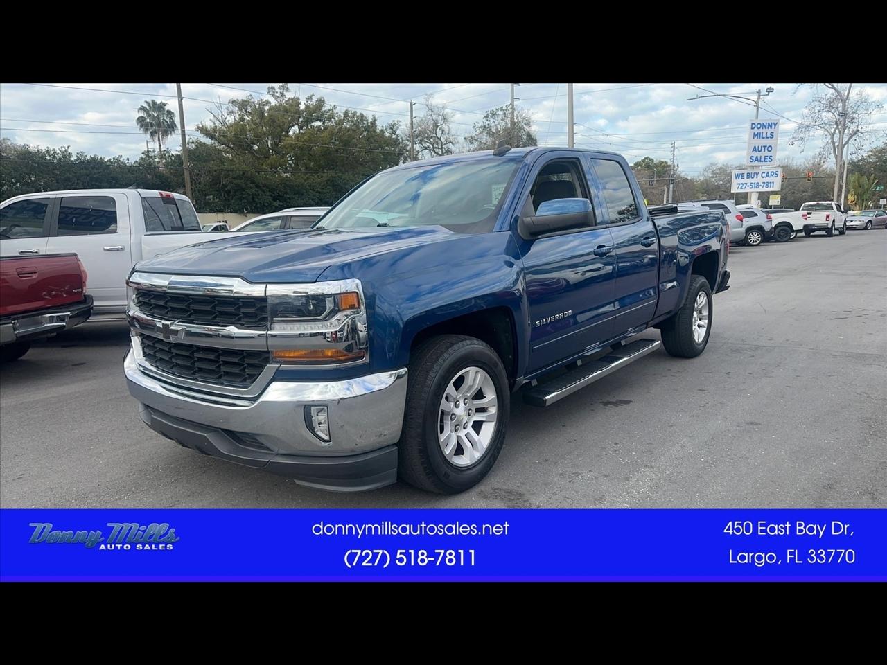2017 Chevrolet Silverado 1500 2WD Double Cab 143.5" LT w/1LT