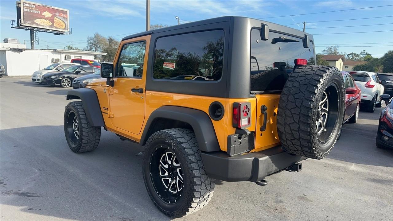 Jeep Wrangler 4WD 2dr Sport 2012