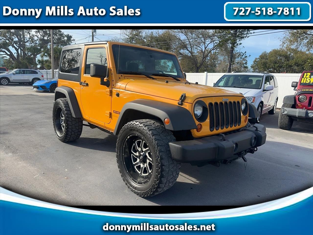 Jeep Wrangler 4WD 2dr Sport 2012