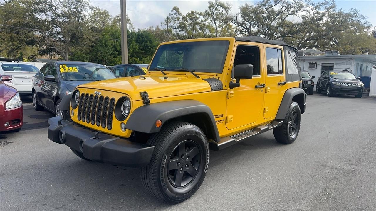 Jeep Wrangler Unlimited 4WD 4dr Sport 2015
