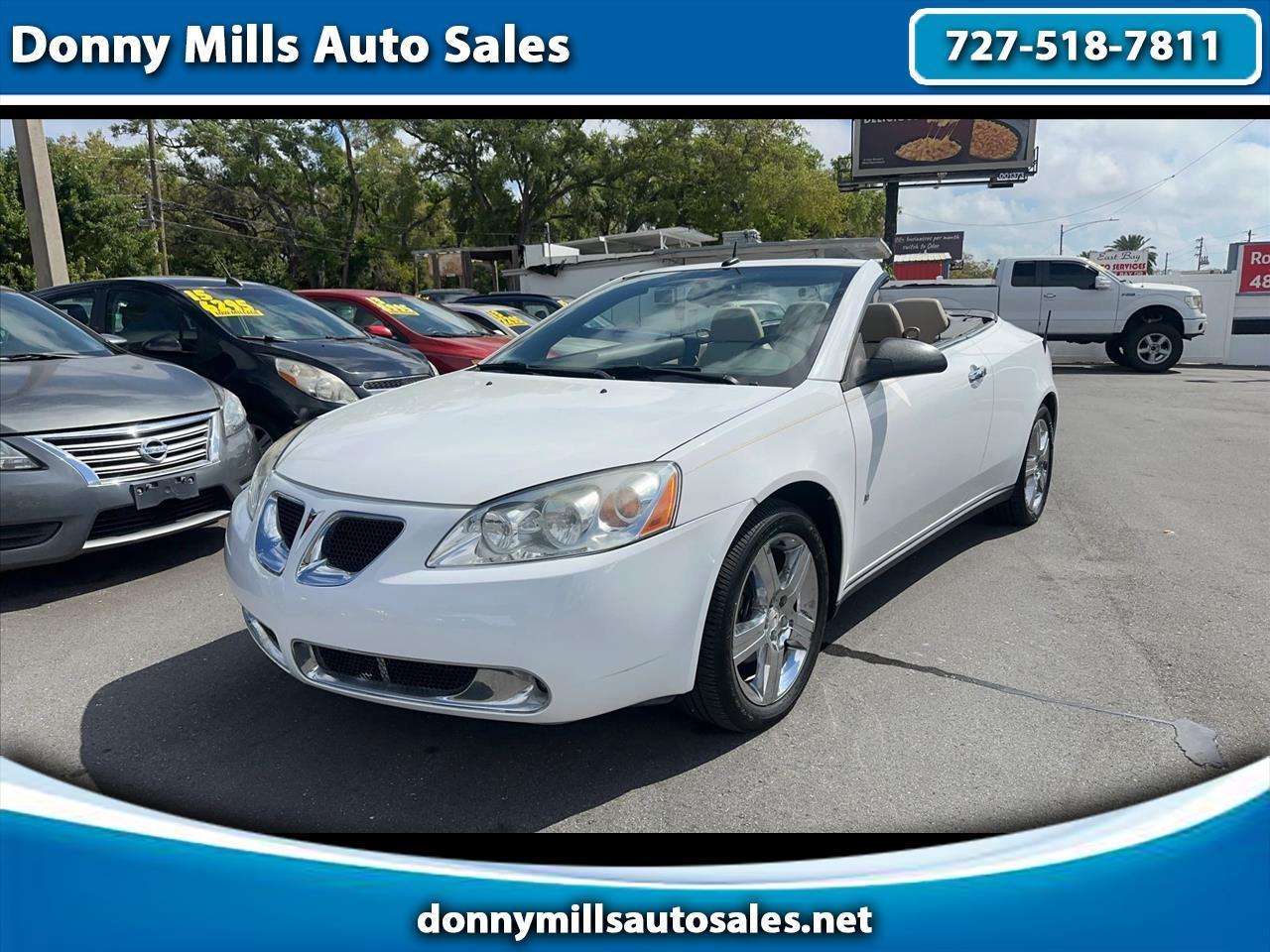 Pontiac G6 2dr Conv GT w/1SA *Ltd Avail* 2009