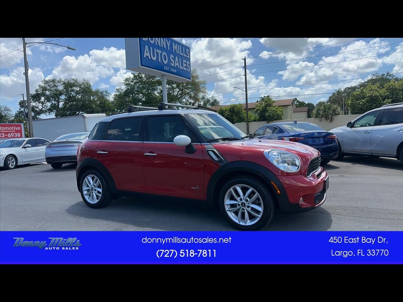 2013 MINI Cooper Countryman AWD 4dr S ALL4