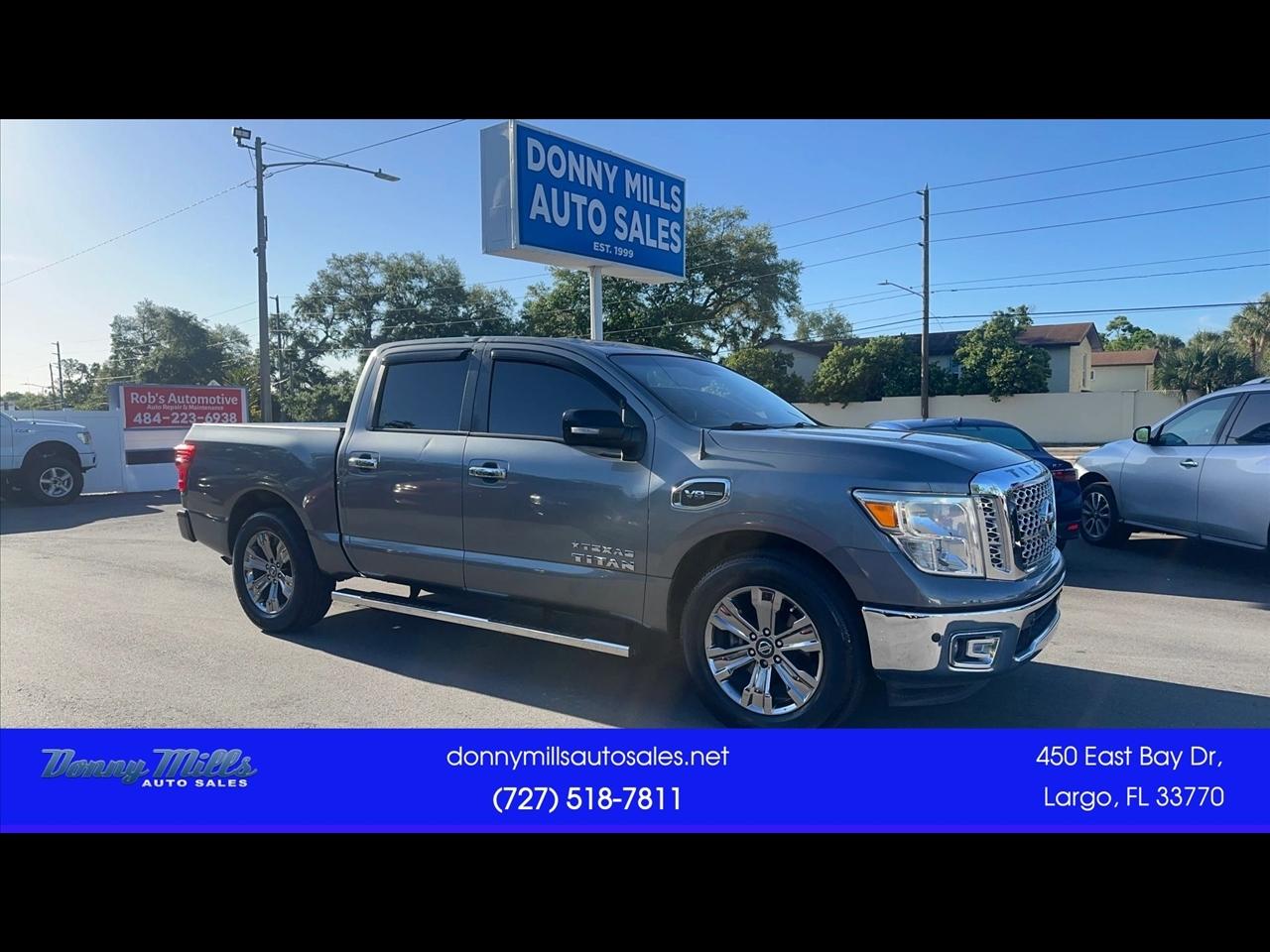 2017 Nissan Titan 4x2 Crew Cab SV