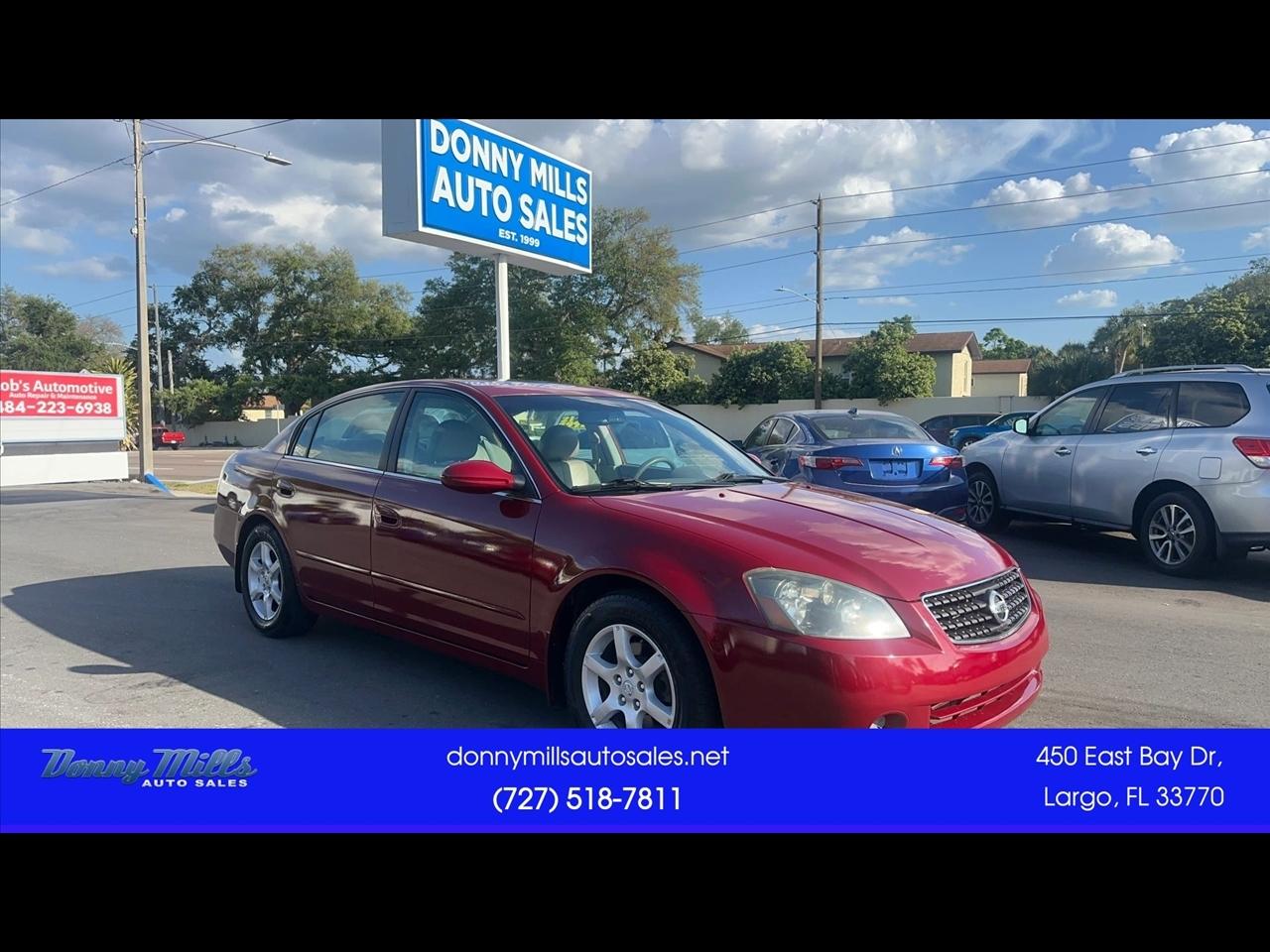 Nissan Altima 4dr Sdn I4 Auto 2.5 S 2006