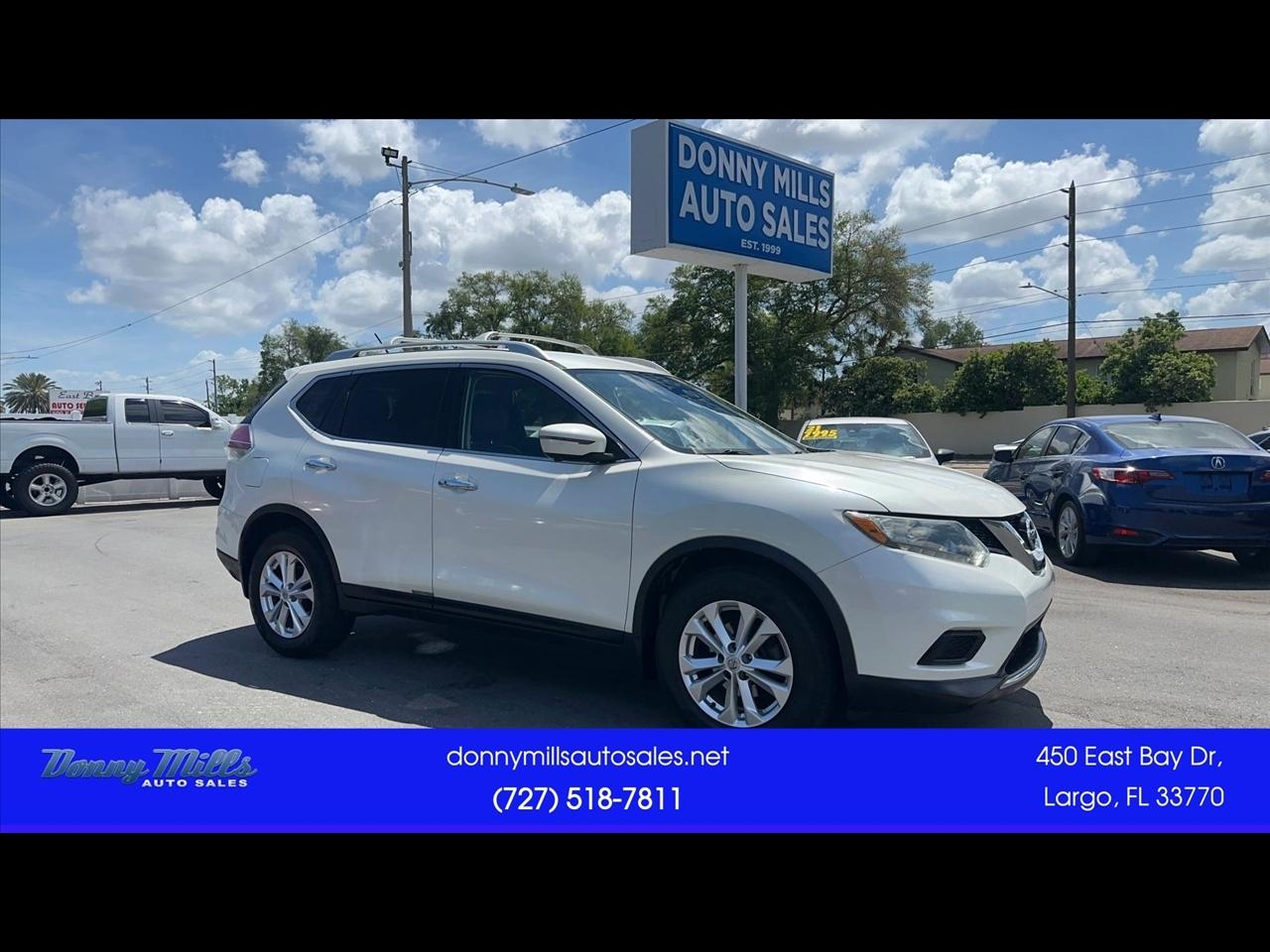 Nissan Rogue FWD 4dr SV 2016