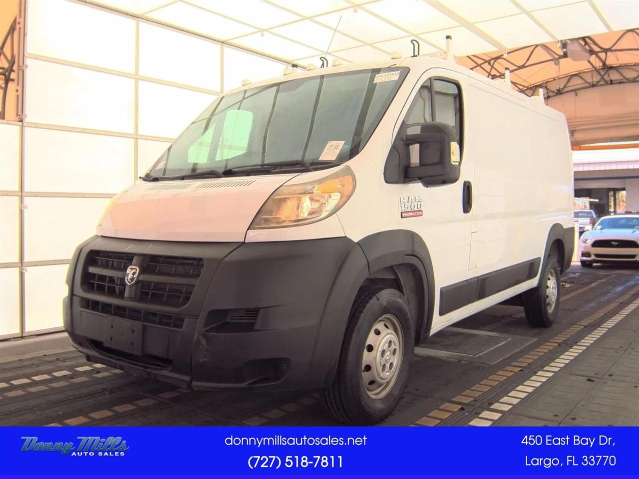 RAM ProMaster Cargo Van 1500 Low Roof 136" WB 2015