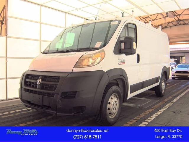 White 2015 RAM ProMaster 1500 136 Low Roof Cargo Van Van Front-Wheel Drive 6-Speed Automatic