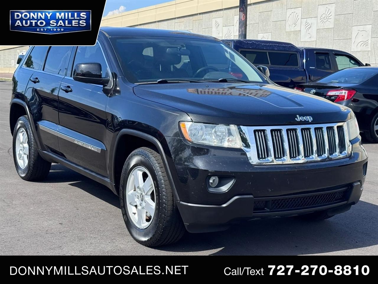 Black 2012 Jeep Grand Cherokee SUV / Crossover 4X2 5-Speed Automatic