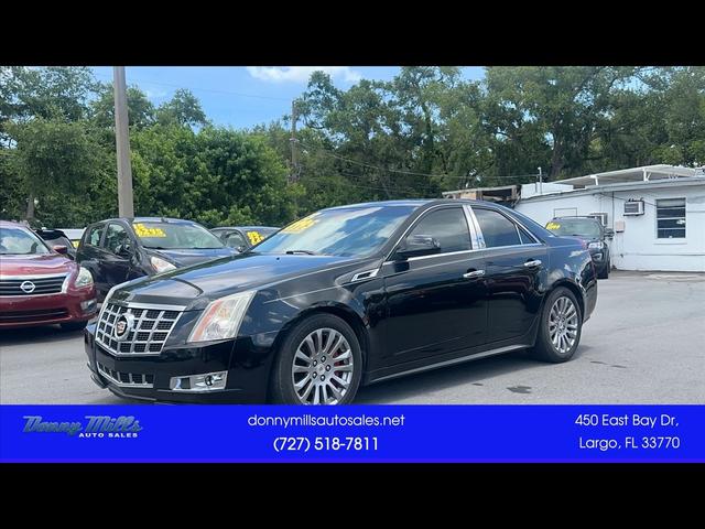 Black 2013 Cadillac CTS 3.6L Performance RWD Sedan Rear-Wheel Drive 6-Speed Automatic
