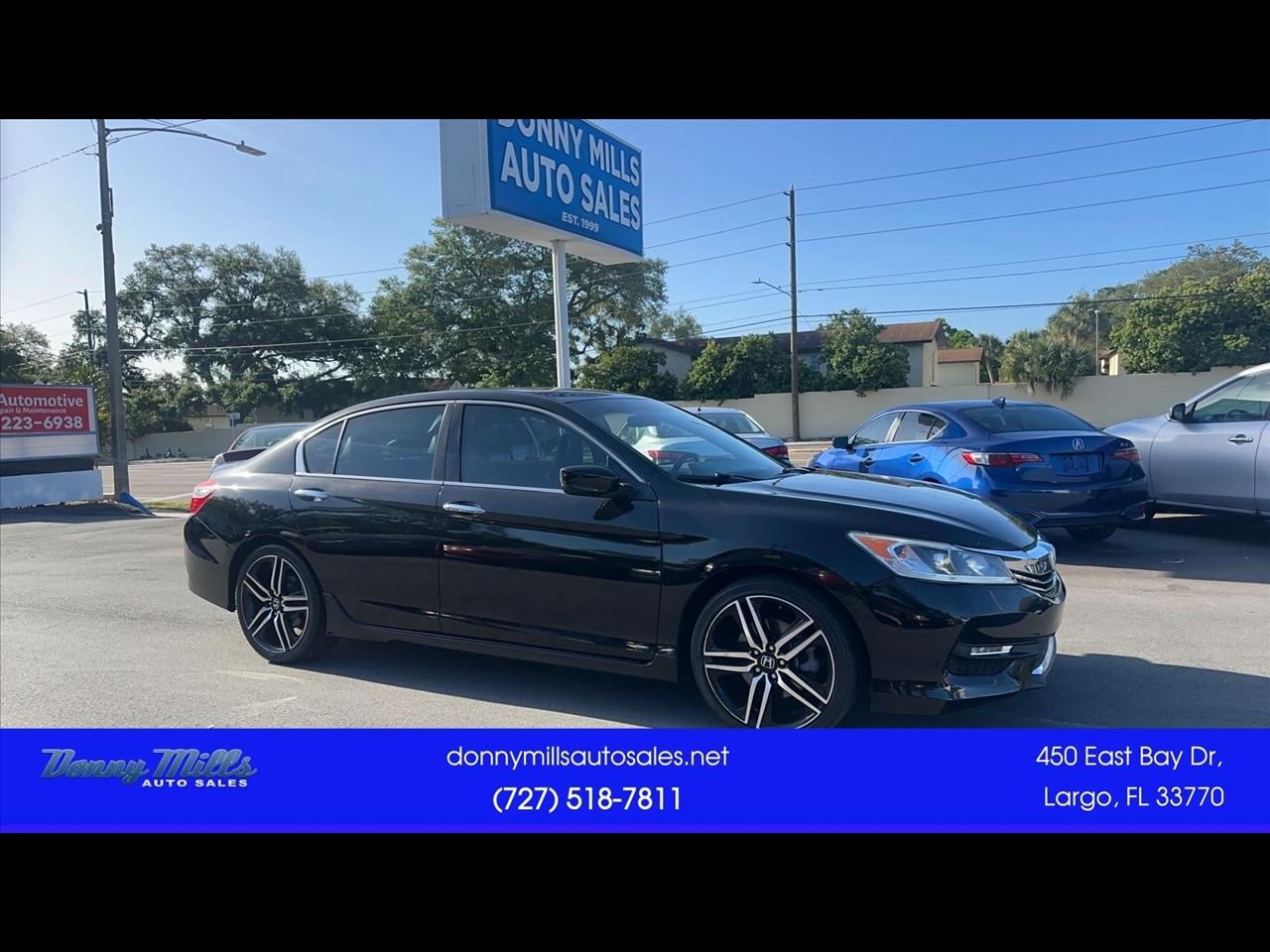 Honda Accord Sedan Sport SE CVT 2017