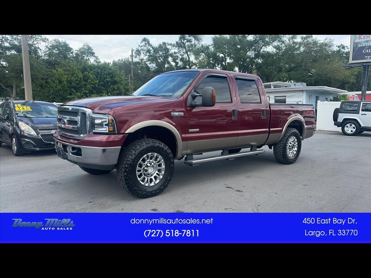 Ford Super Duty F-250 Crew Cab 156" Harley-Davidson 4WD 2005