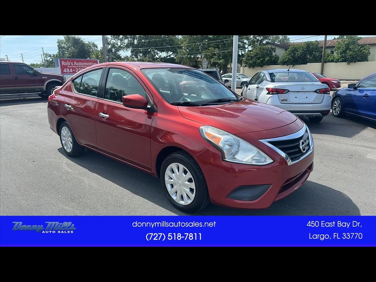 Nissan Versa Sedan SV CVT 2019