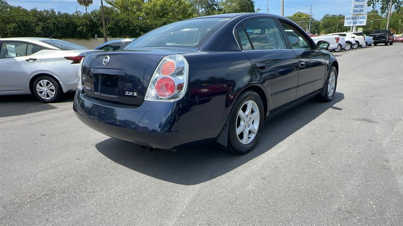 Nissan Altima 4dr Sdn I4 Manual 2.5 2005