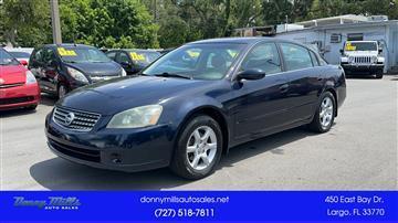 2005 Nissan Altima 4dr Sdn I4 Manual 2.5
