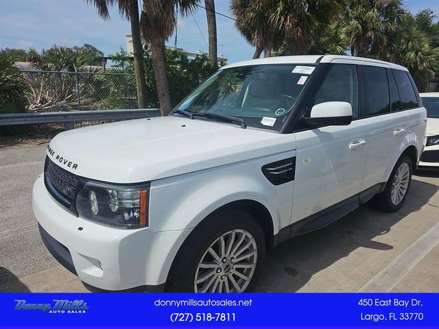 White 2012 Land Rover Range Rover Sport HSE SUV / Crossover Four-Wheel Drive 6-Speed Automatic