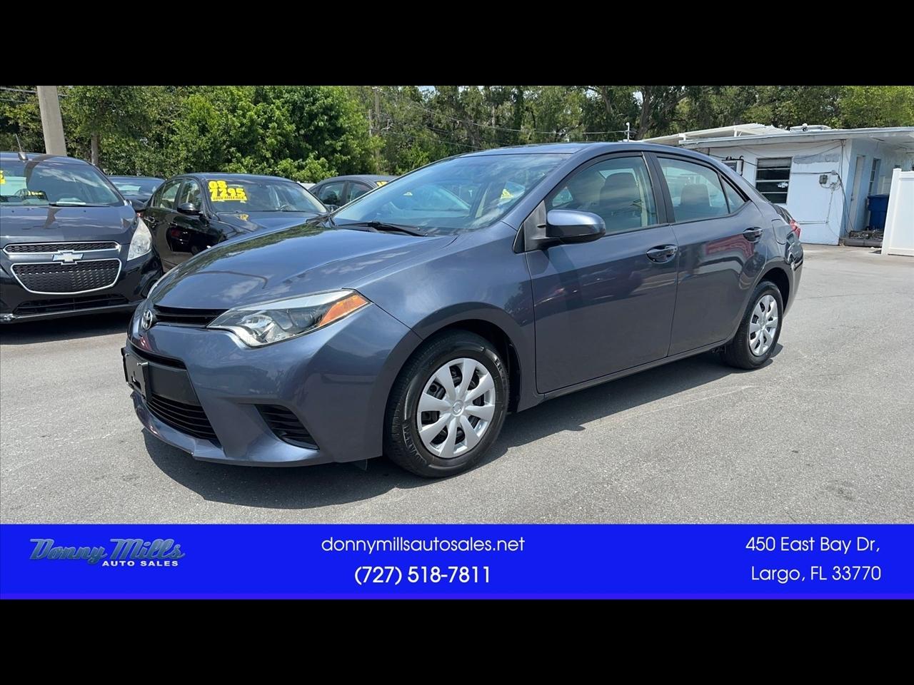Toyota Corolla 4dr Sdn CVT LE ECO (Natl) 2014