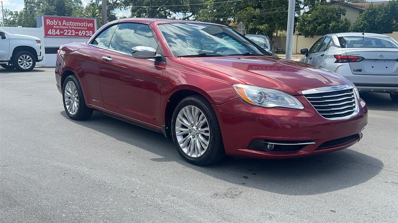 Chrysler 200 2dr Conv Limited 2012