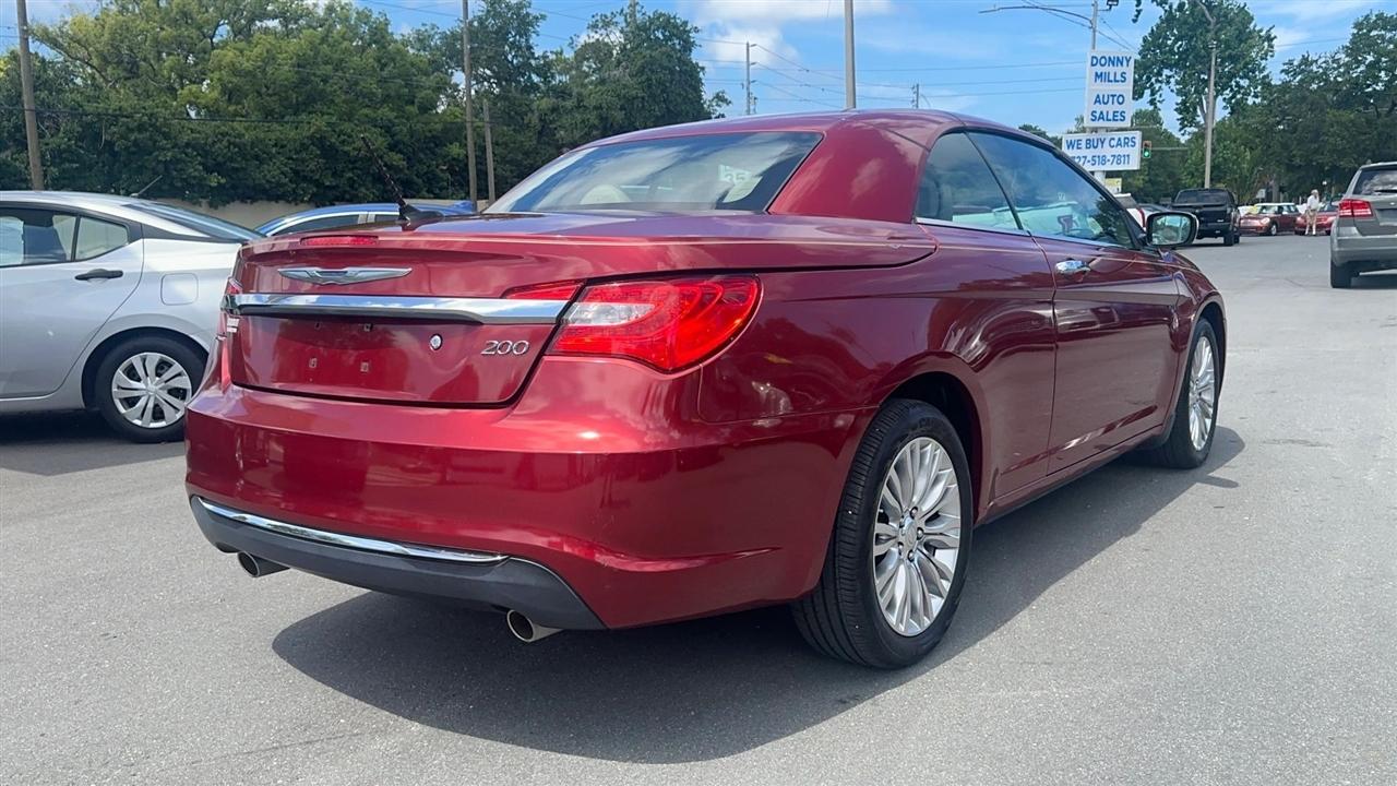 Chrysler 200 2dr Conv Limited 2012