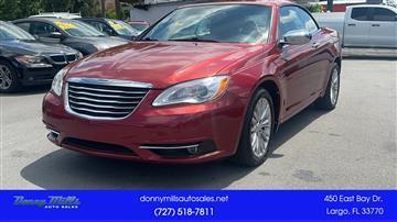 2012 Chrysler 200 2dr Conv Limited