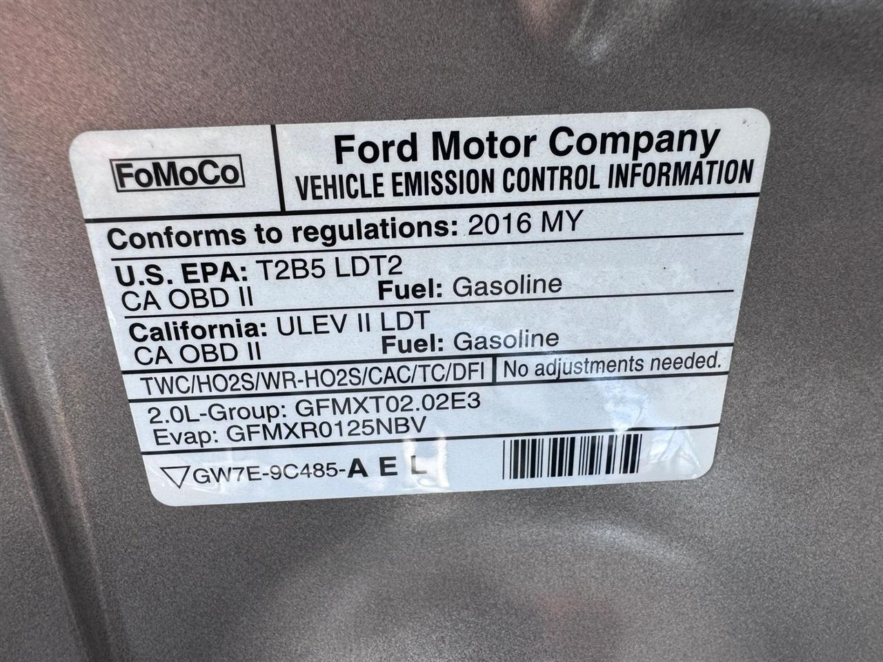 Lincoln MKC FWD 4dr Select 2016