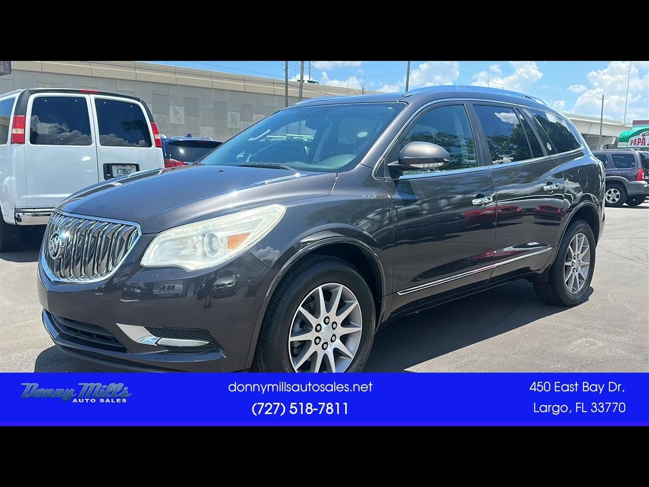 Gray 2014 Buick Enclave SUV / Crossover Front-Wheel Drive 6-Speed Automatic