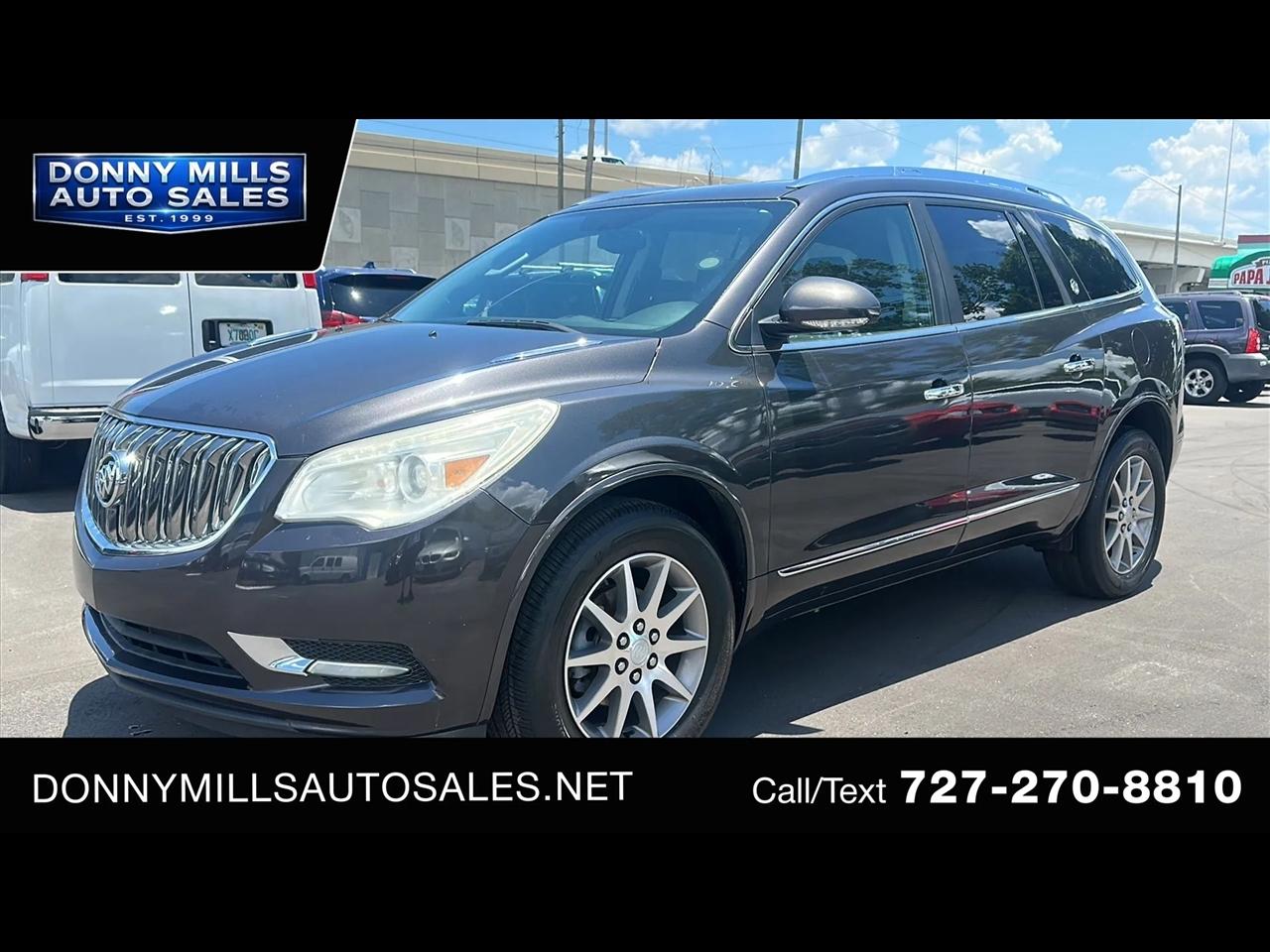 Gray 2014 Buick Enclave SUV / Crossover Front-Wheel Drive 6-Speed Automatic