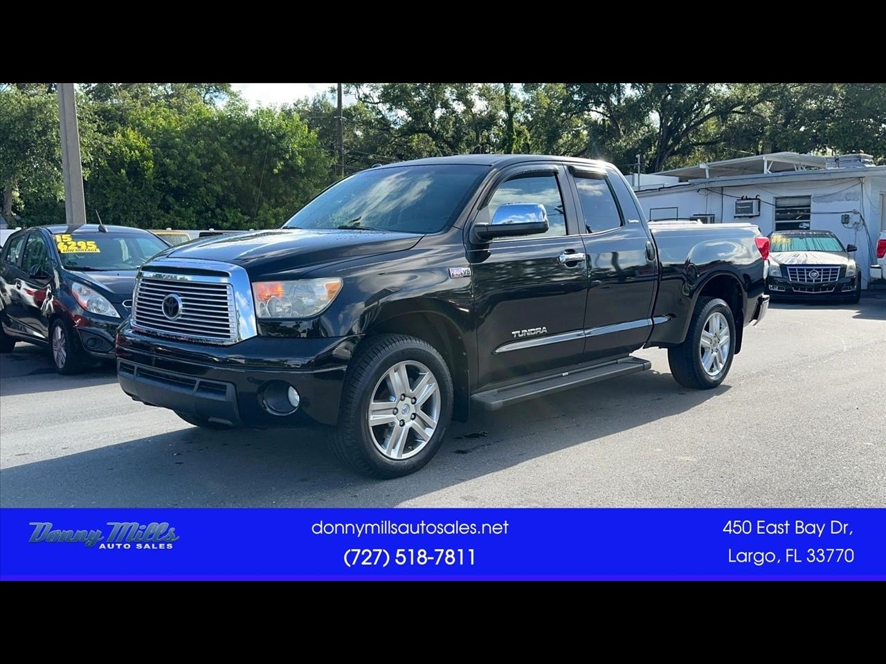 Toyota Tundra 2WD Truck Dbl 5.7L V8 6-Spd AT LTD (Natl) 2010