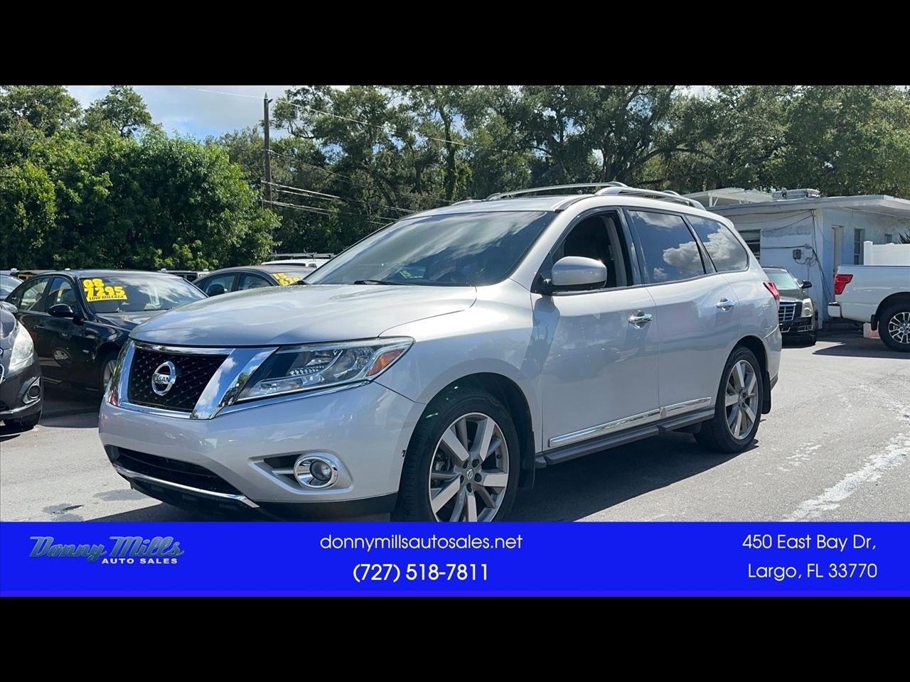 Nissan Pathfinder 2WD 4dr Platinum 2015