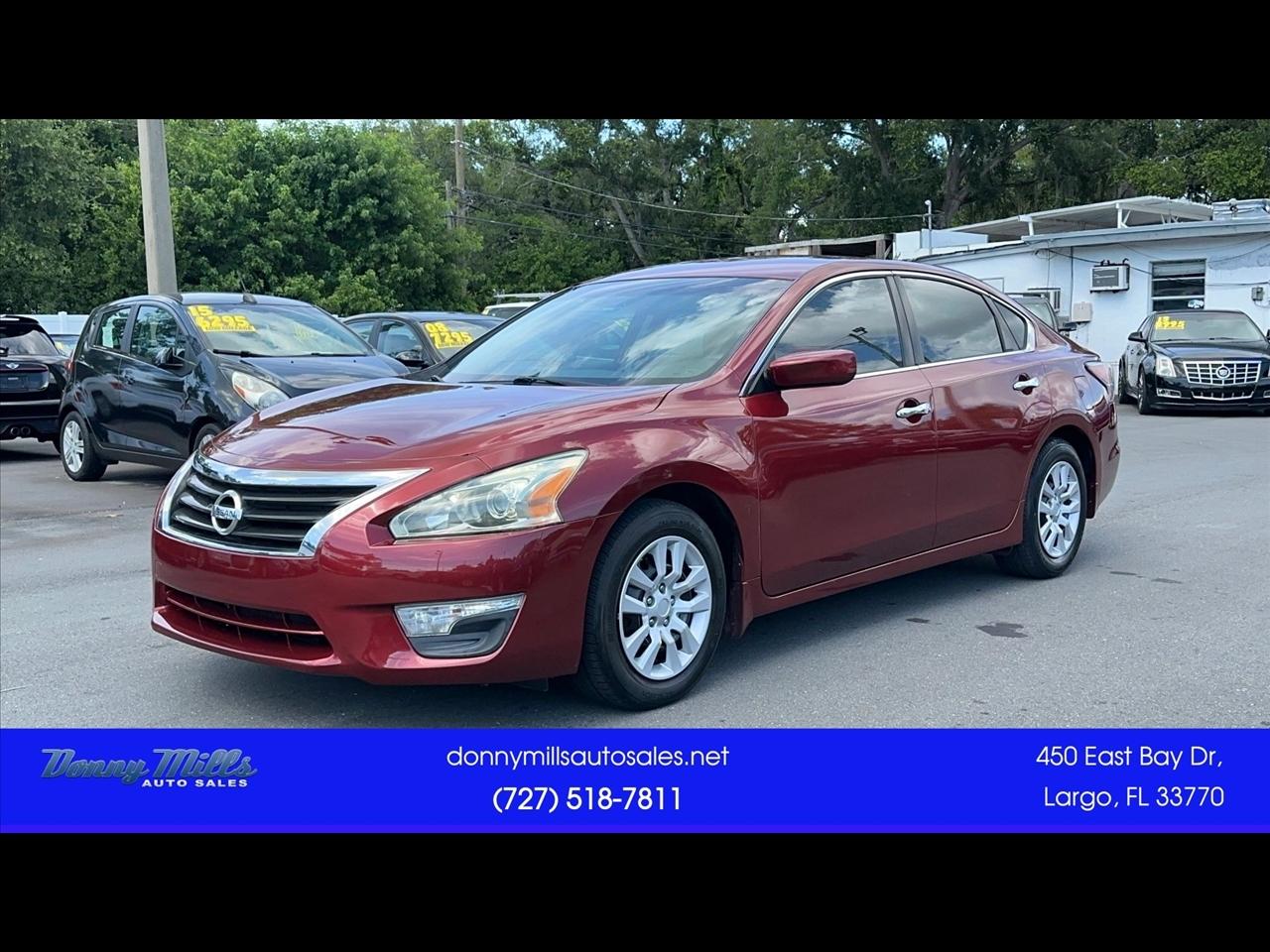 Nissan Altima 4dr Sdn I4 2.5 S 2015