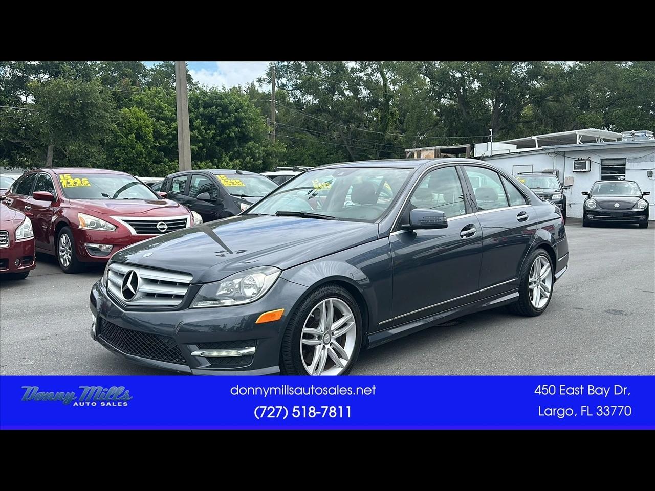 Mercedes-Benz C-Class 4dr Sdn C 300 Sport 4MATIC 2013