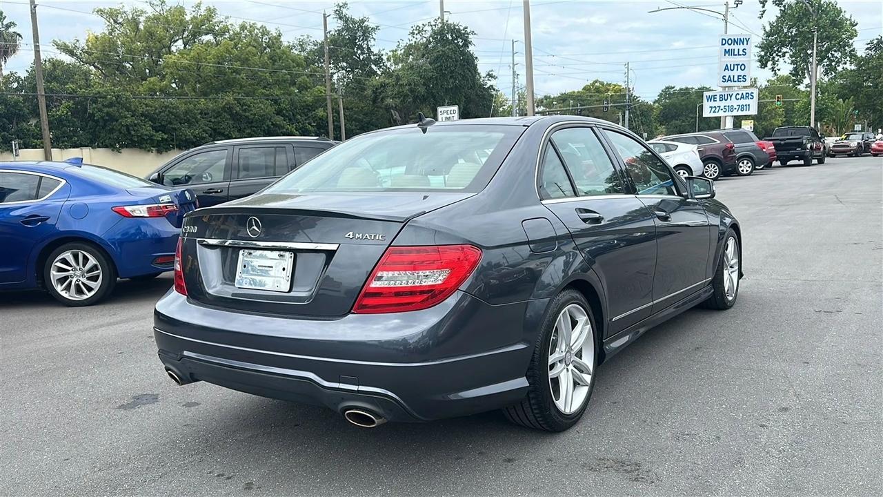 Mercedes-Benz C-Class 4dr Sdn C 300 Sport 4MATIC 2013