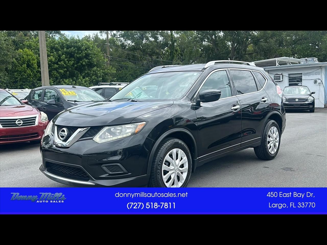 Nissan Rogue FWD 4dr S 2016