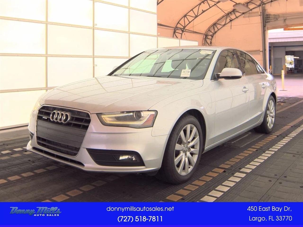 2013 Audi A4 4dr Sdn Auto quattro 2.0T Premium