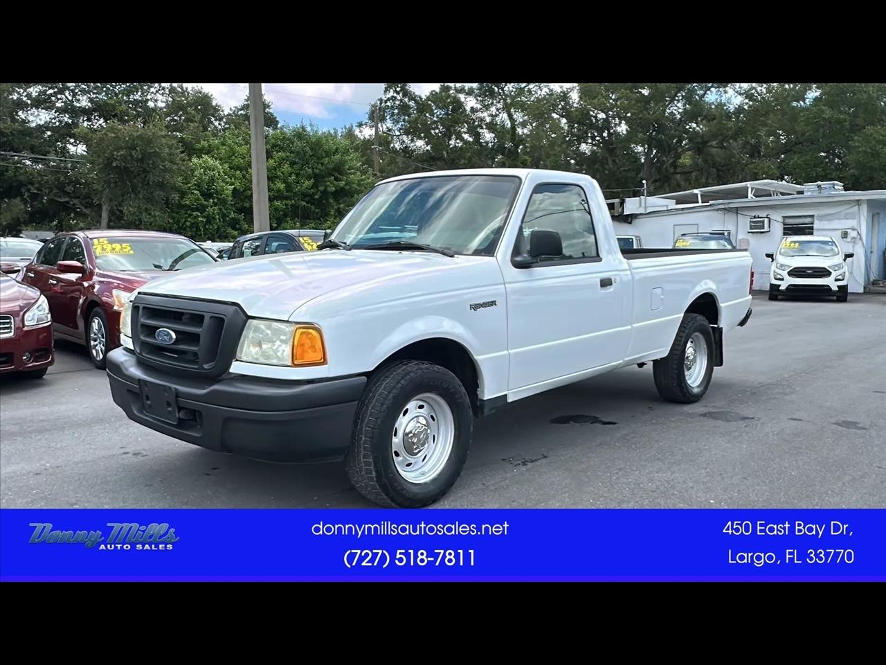 Ford Ranger Reg Cab 112" WB STX 2005
