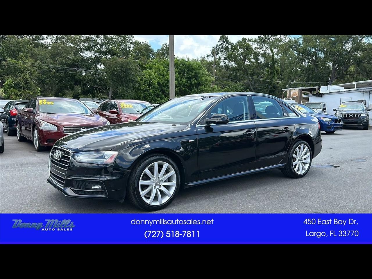 Audi A4 4dr Sdn CVT FrontTrak 2.0T Premium 2014