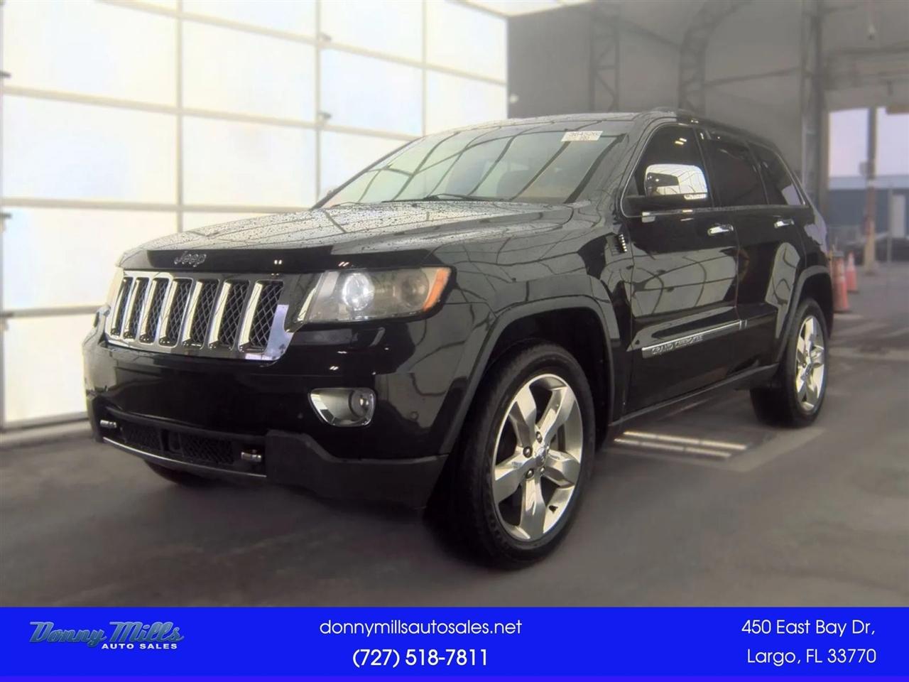 Jeep Grand Cherokee 4WD 4dr Overland Summit 2013