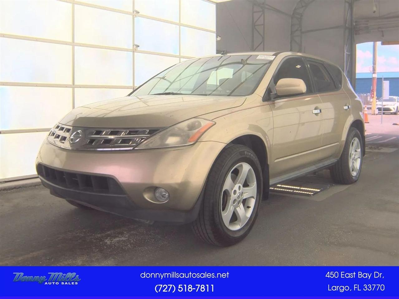 Nissan Murano 4dr SL FWD V6 2005