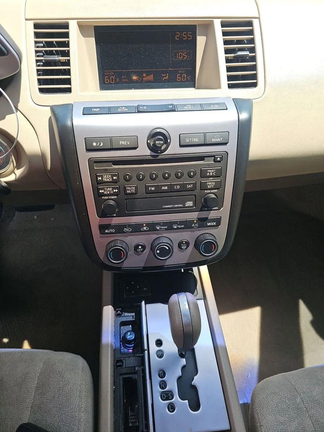 Nissan Murano 4dr SL FWD V6 2005