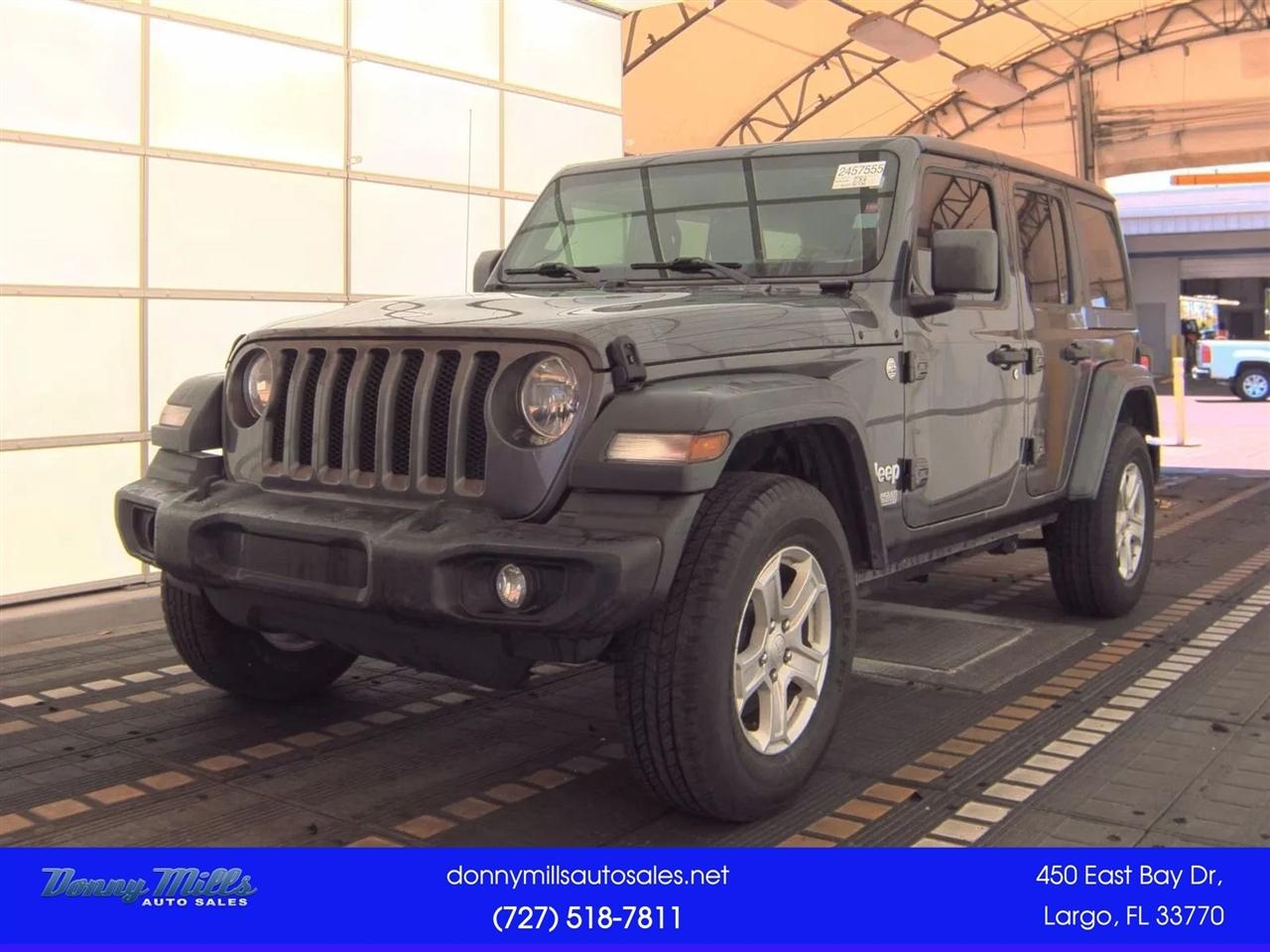 Jeep Wrangler Unlimited Sport S 4x4 2018