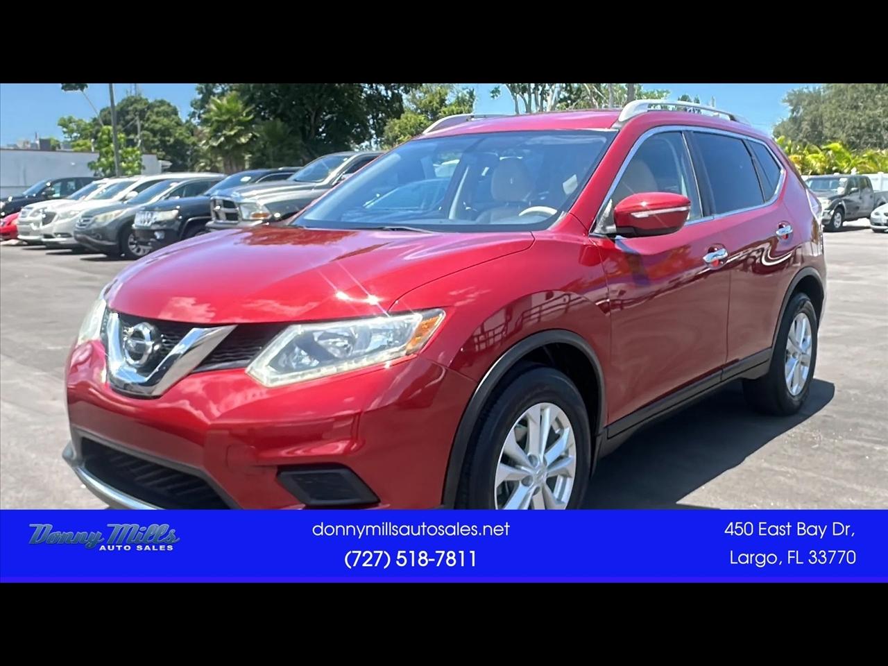 Nissan Rogue FWD 4dr SV 2015