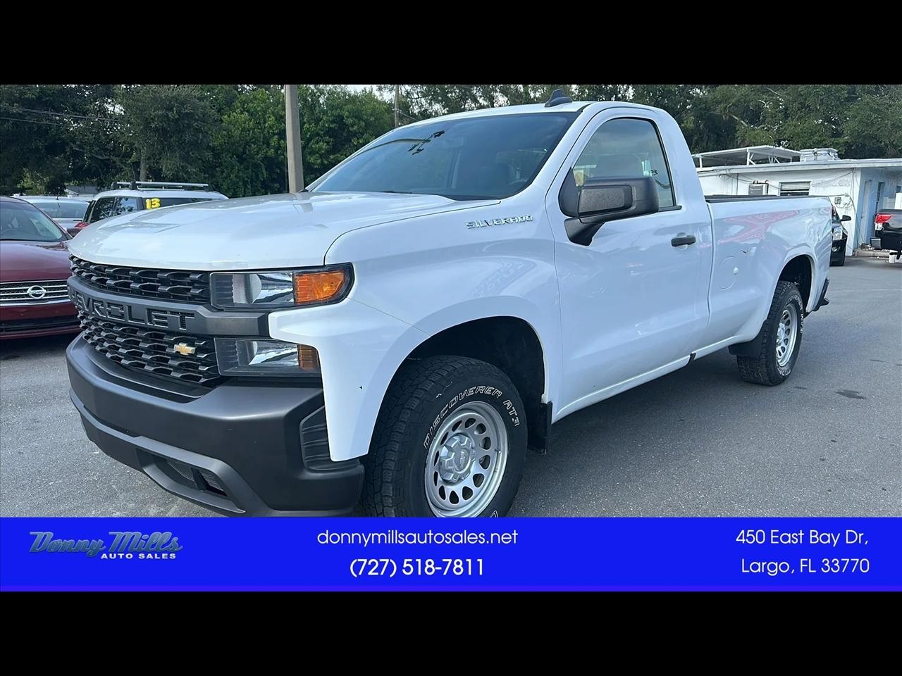  2019 Chevrolet Silverado 1500 Work Truck LB RWD   
