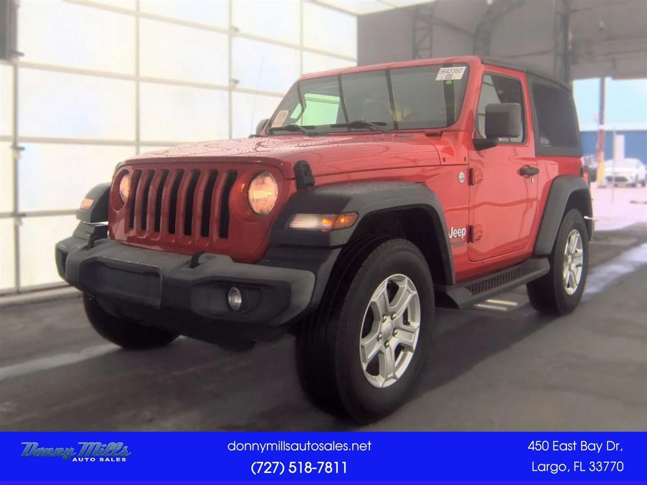 Jeep Wrangler Sport S 4x4 2019