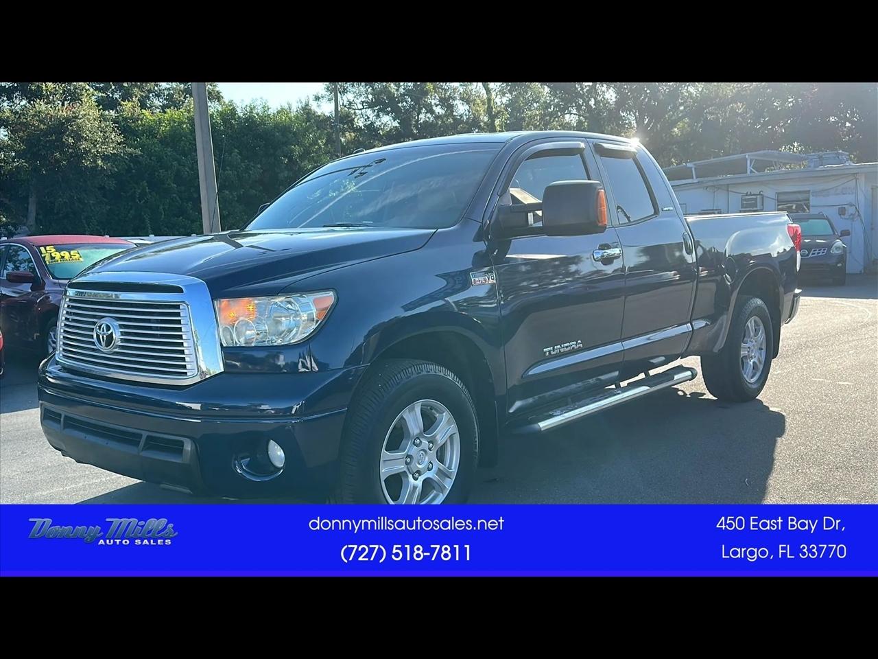 Toyota Tundra 2WD Truck Double Cab 5.7L V8 6-Spd AT LTD (Natl) 2012