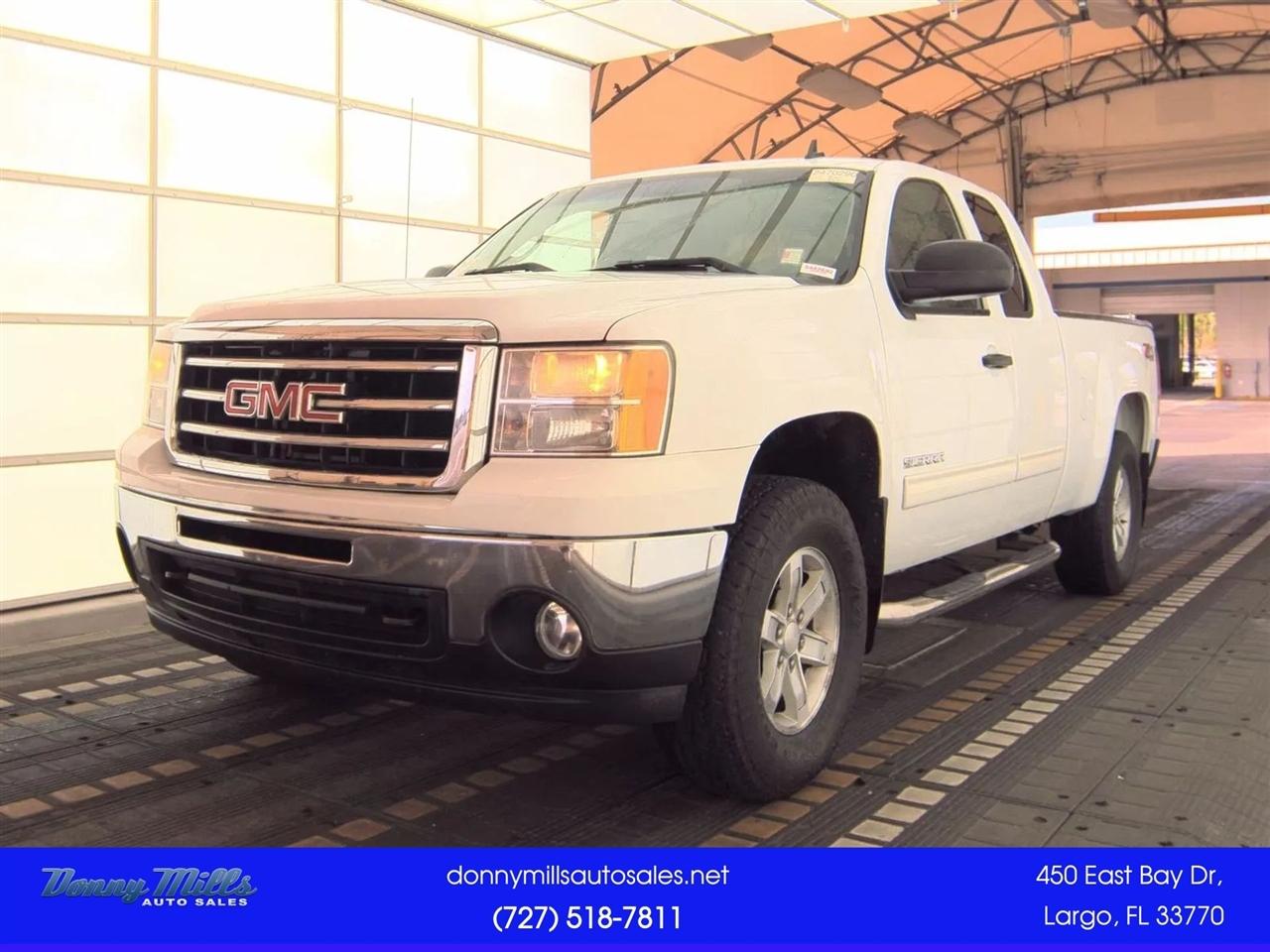 GMC Sierra 1500 4WD Ext Cab 143.5" SLE 2012