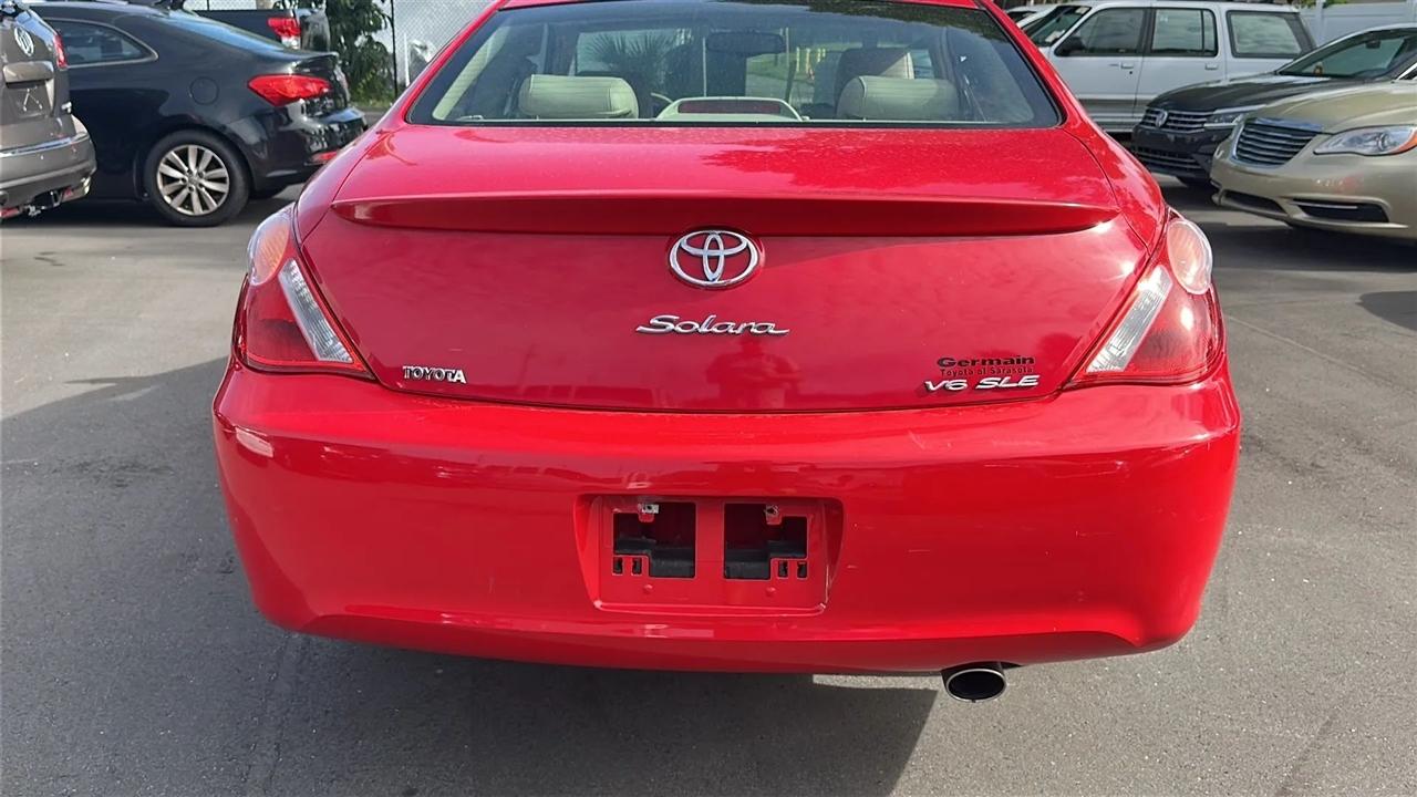 Toyota Camry Solara 2dr Cpe SPT V6 Auto (Natl) 2005