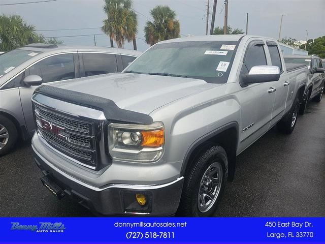 Silver 2014 GMC Sierra 1500 Pickup Truck 4X2 6-Speed Automatic