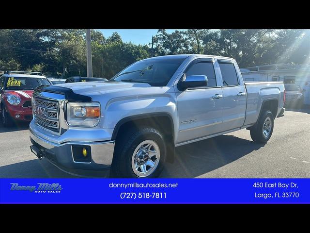 Silver 2014 GMC Sierra 1500 Pickup Truck 4X2 6-Speed Automatic